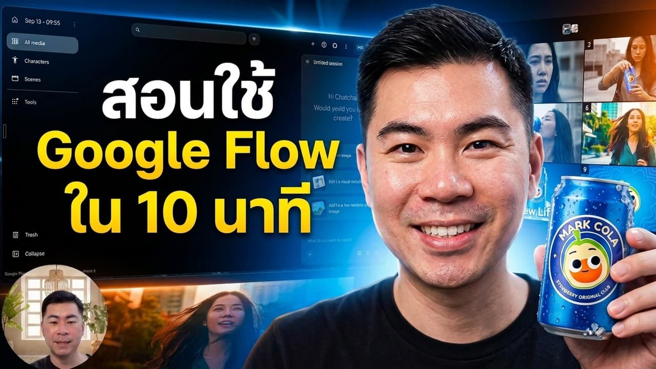 สอนใช้ Google Flow ใน 10 นาที